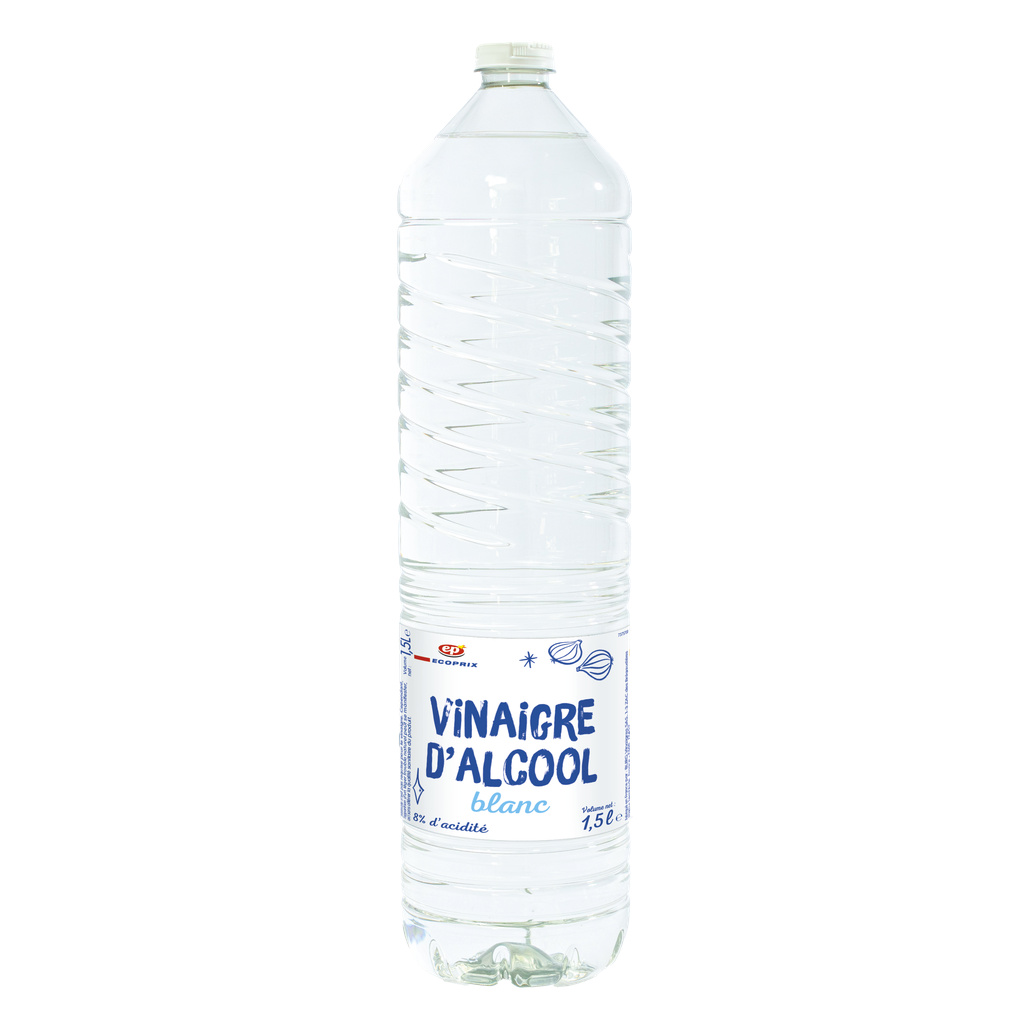 White spirit vinegar 8 % 1,5 L - Ecoprix