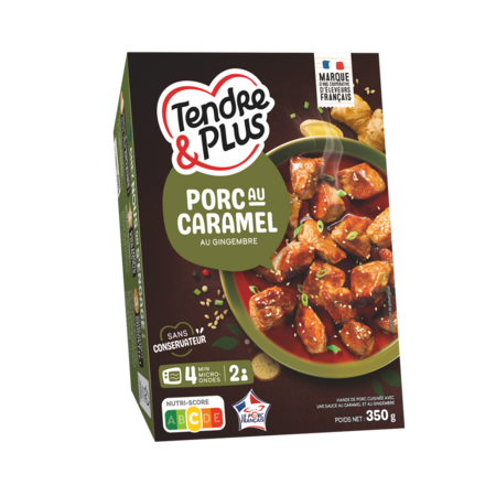 Porc au caramel 350 g - TENDRE & PLUS