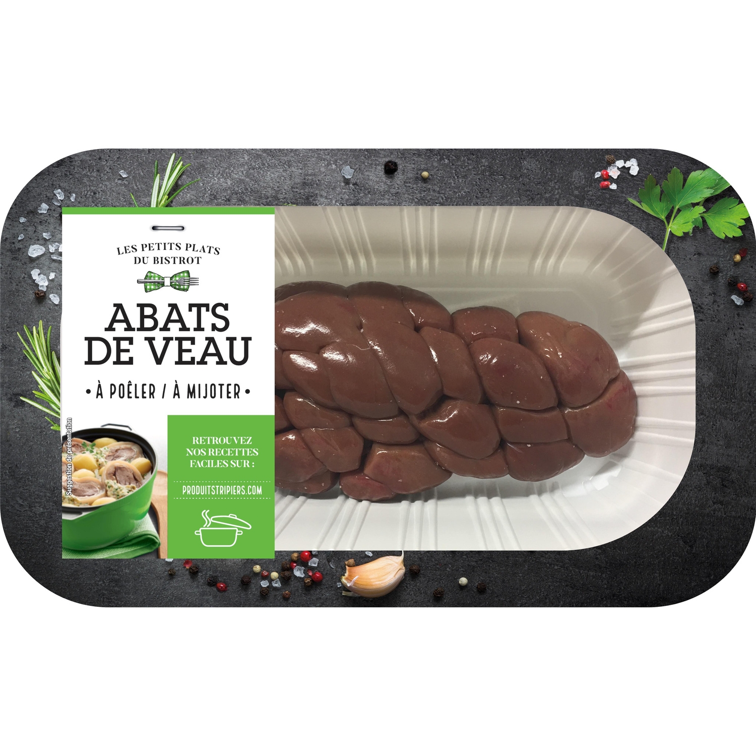 Rognon de Veau Entier les Petits Plats du Bistrot 400 g - BIGARD