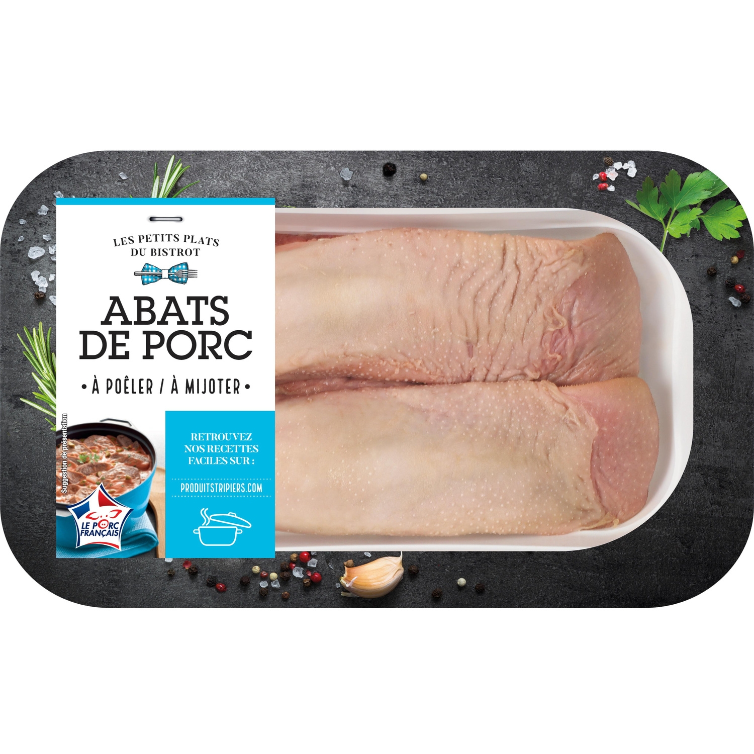 Langue de Porc les Petits Plats du Bistrot 500 g - BIGARD