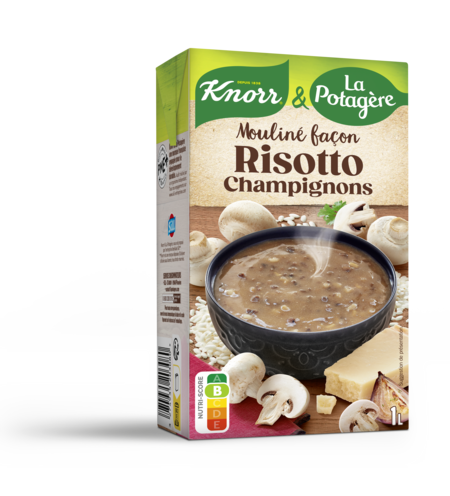 Supu ya Risotto ya Uyoga wa Mouline 1L - KNORR