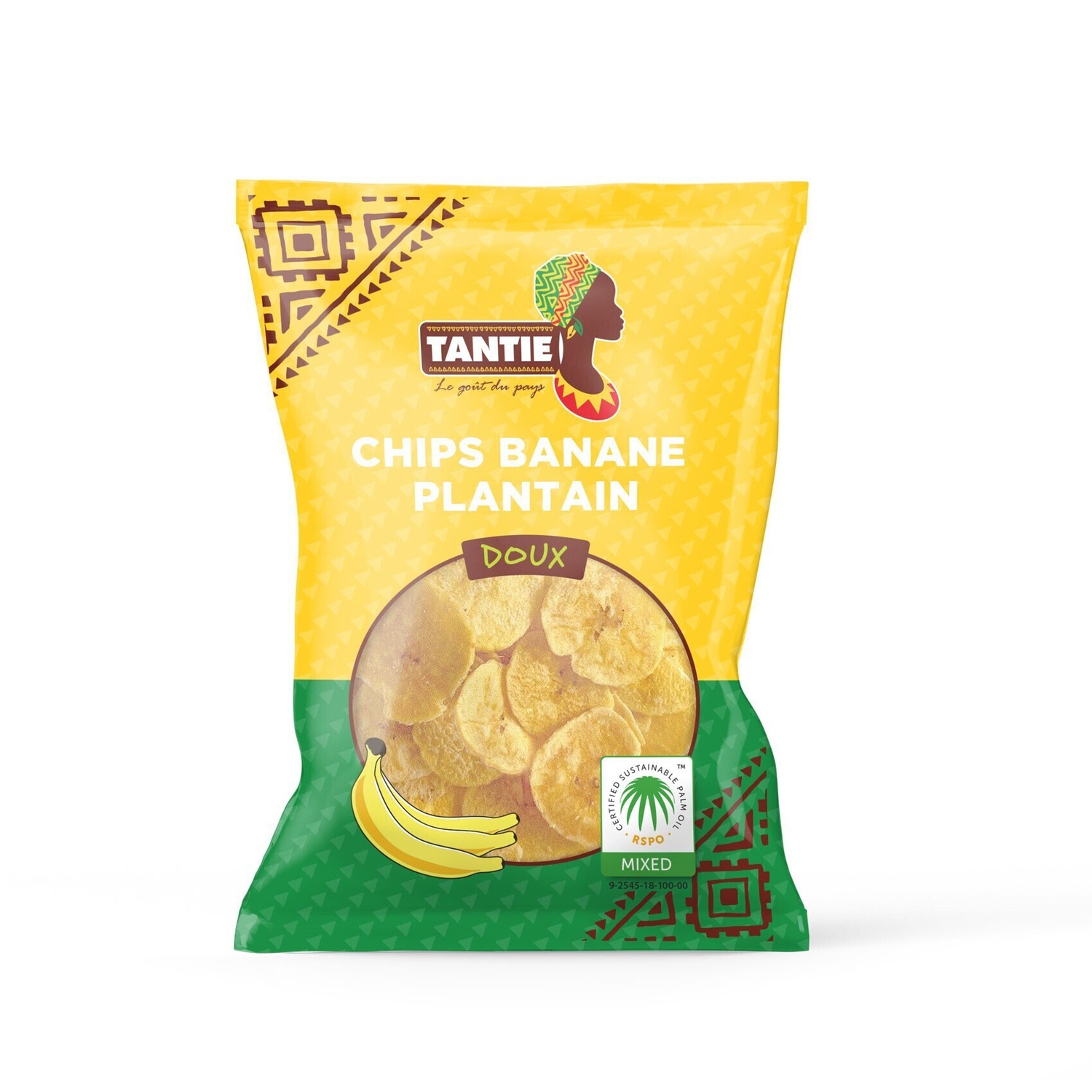 Chips Banane Douce 85g - Tantie
