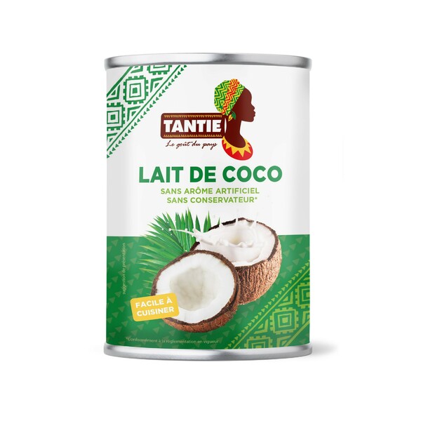 Lait De Coco Conserve 400ml - Tantie