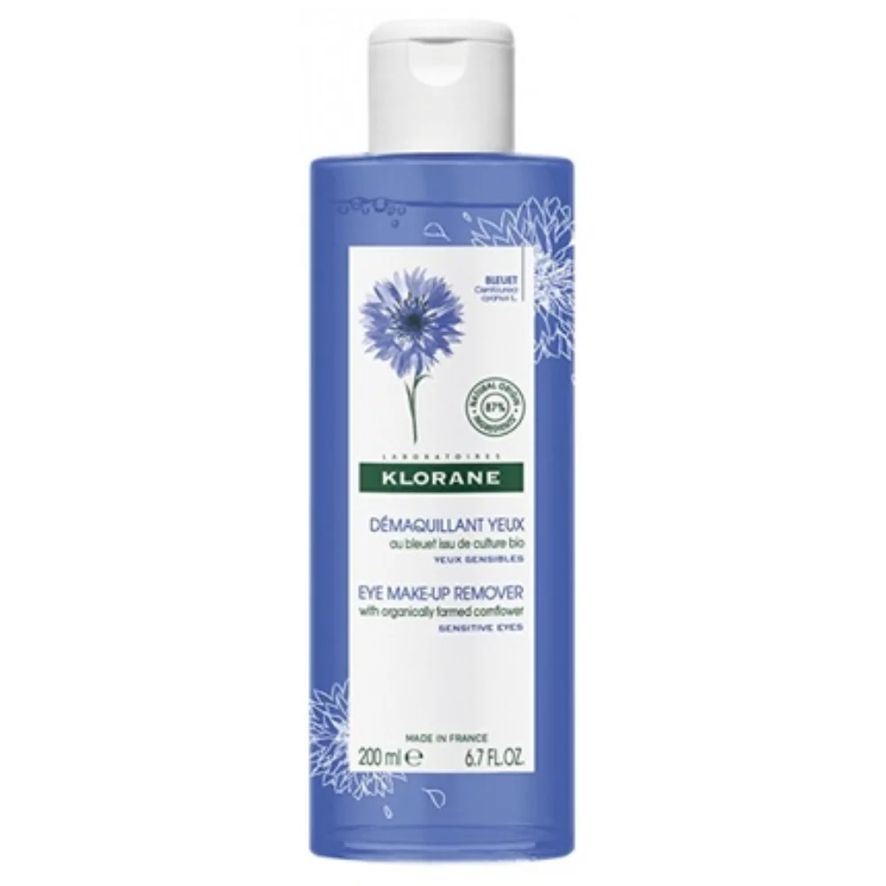 Démaquillant yeux au bleuet 200 ml - KLORANE
