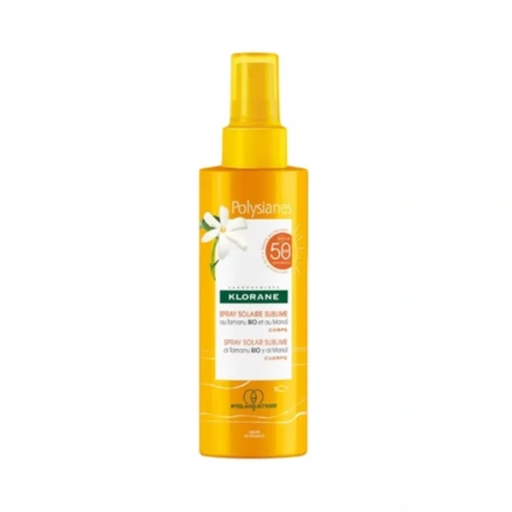 Polysianes Spray solaire sublime SPF 50 - 200 ml - KLORANE