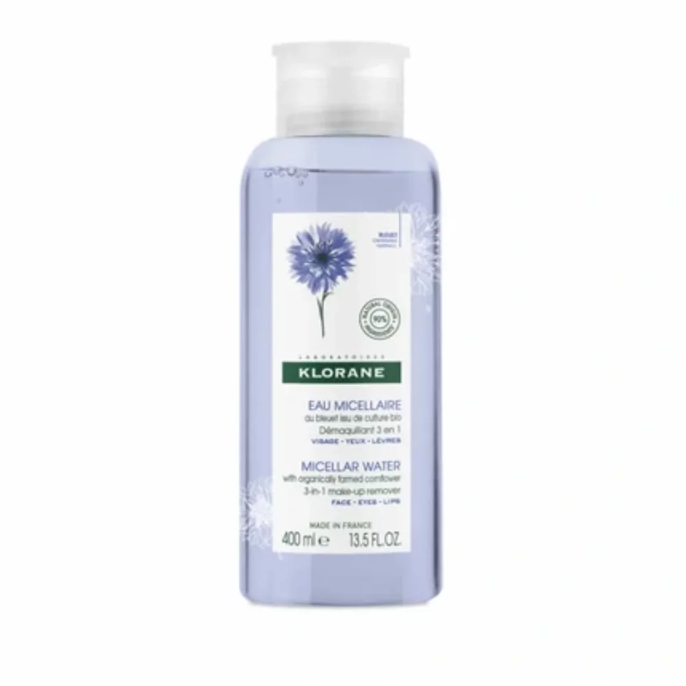 Eau micellaire au bleuet bio visage et yeux 400 ml - KLORANE