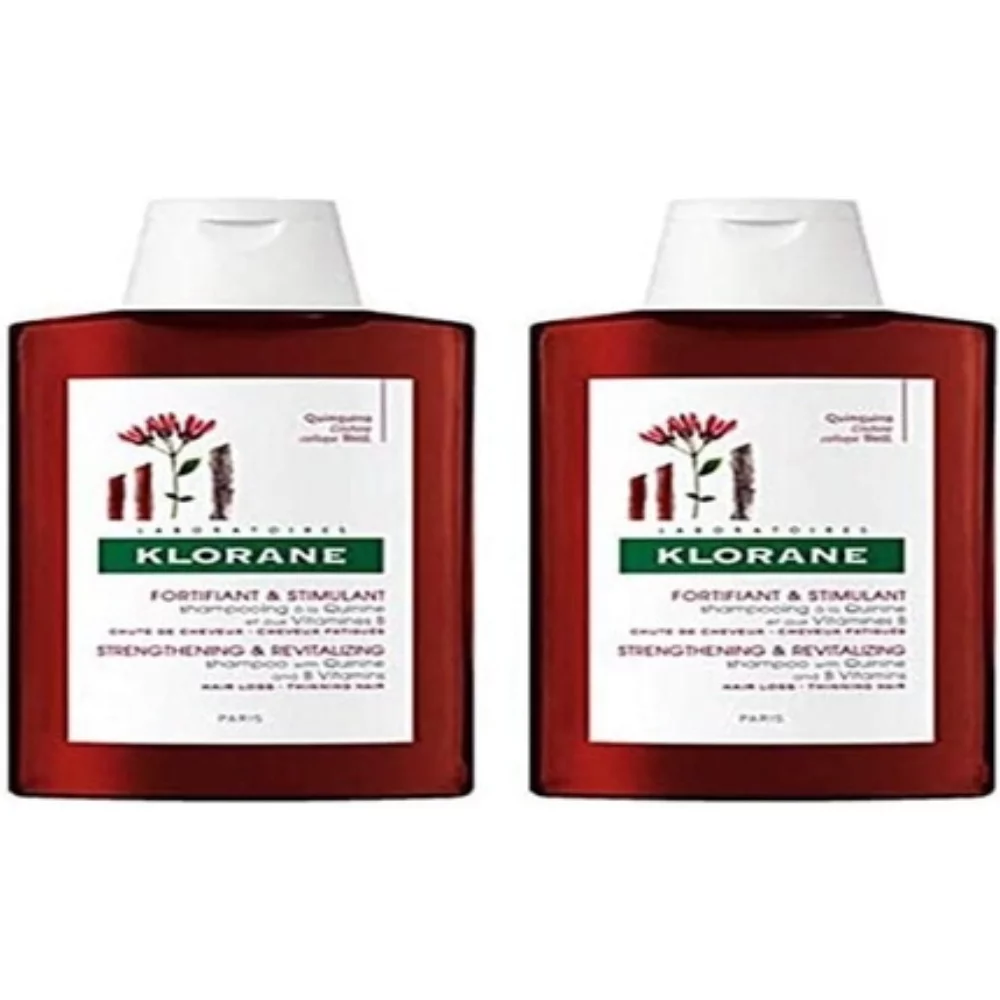 क्विनाइन शैम्पू - 2 x 400 ml का पैक - KLORANE