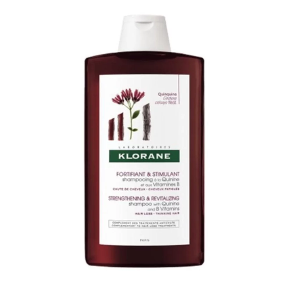 क्विनाइन और ऑर्गेनिक एडलवाइस मजबूती देने वाला शैम्पू 400 ml - KLORANE