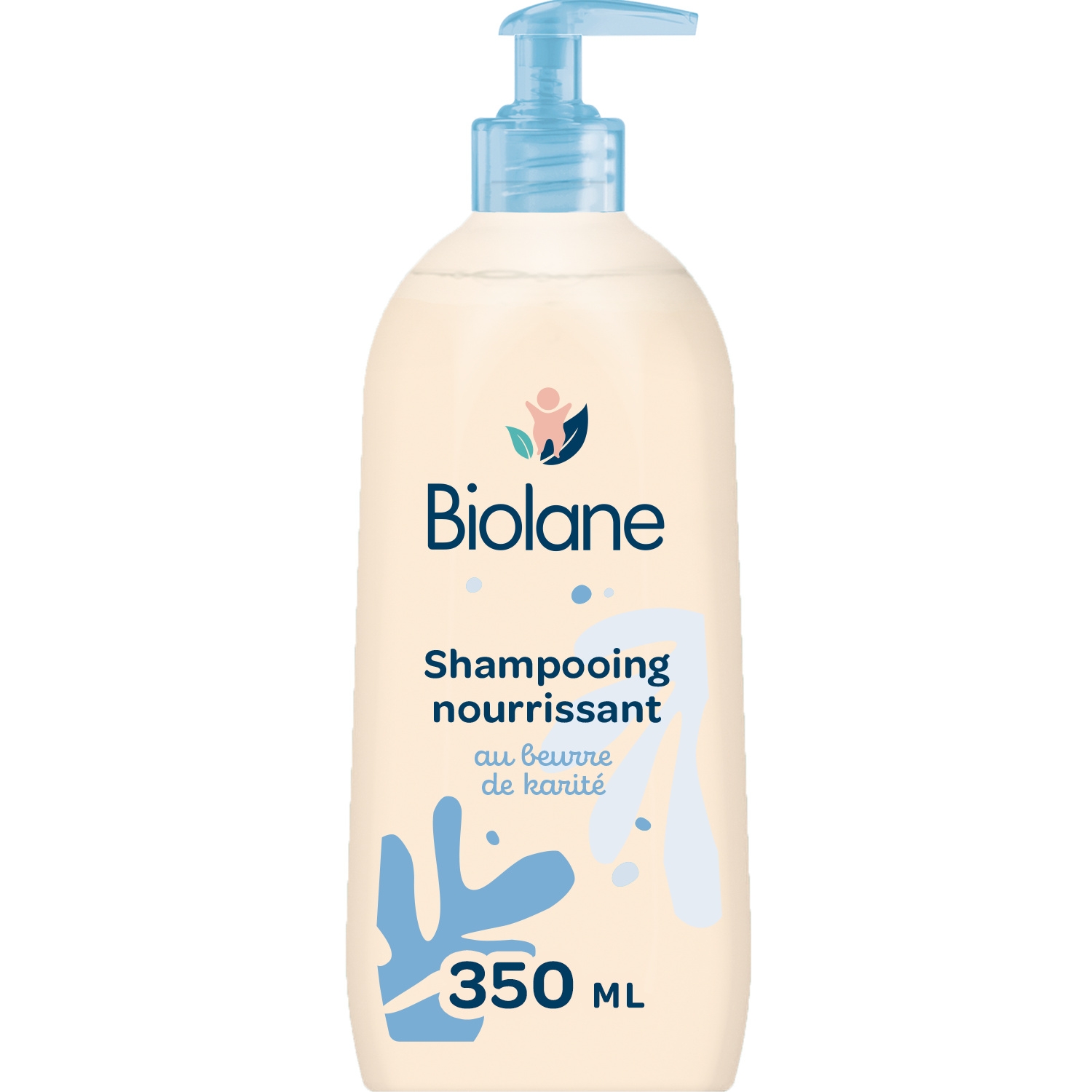 Shampooing nourrissant bébé au beurre de karité 350 ml - BIOLANE