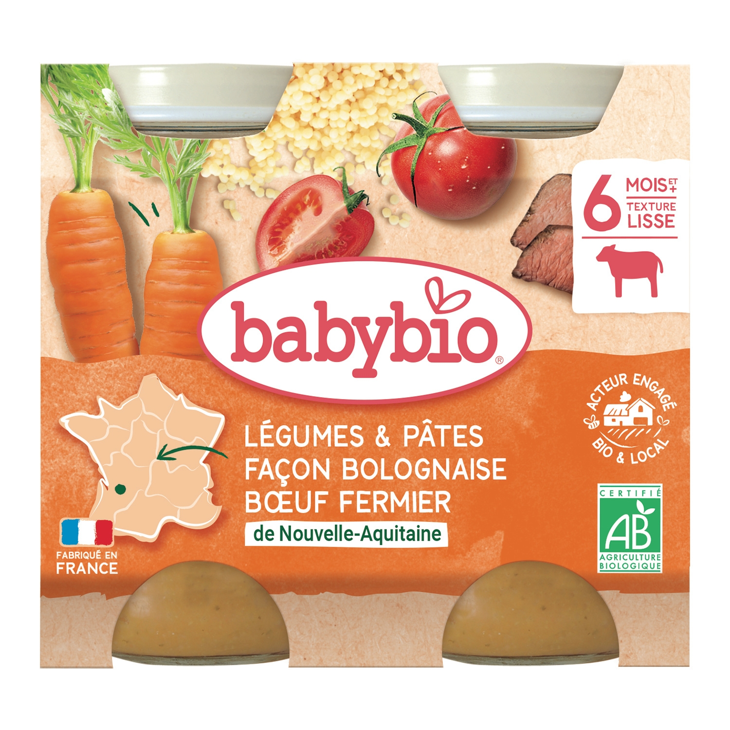 2x200g Pot Leg Pate Facon Bolo