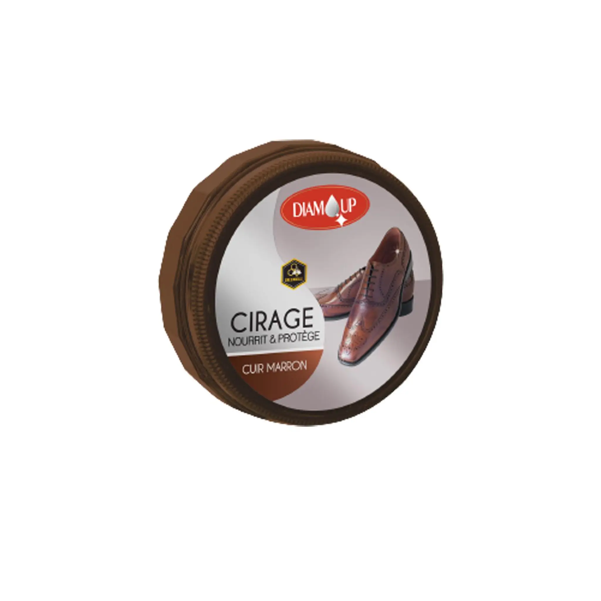 Cirage marron 50 ml - DIAM'UP