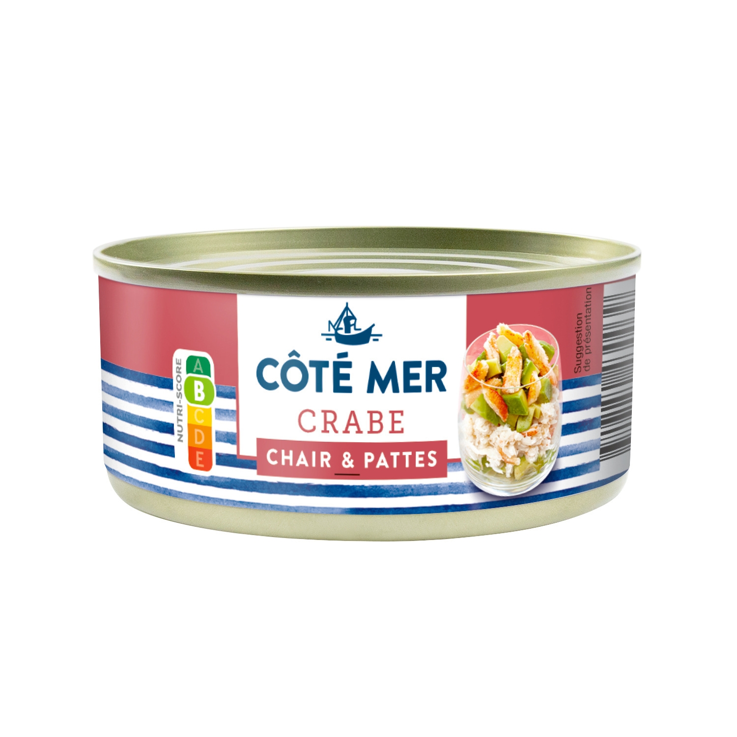 Crabe Chair Et Pattes CÔtÉ Mer - 105g X 12