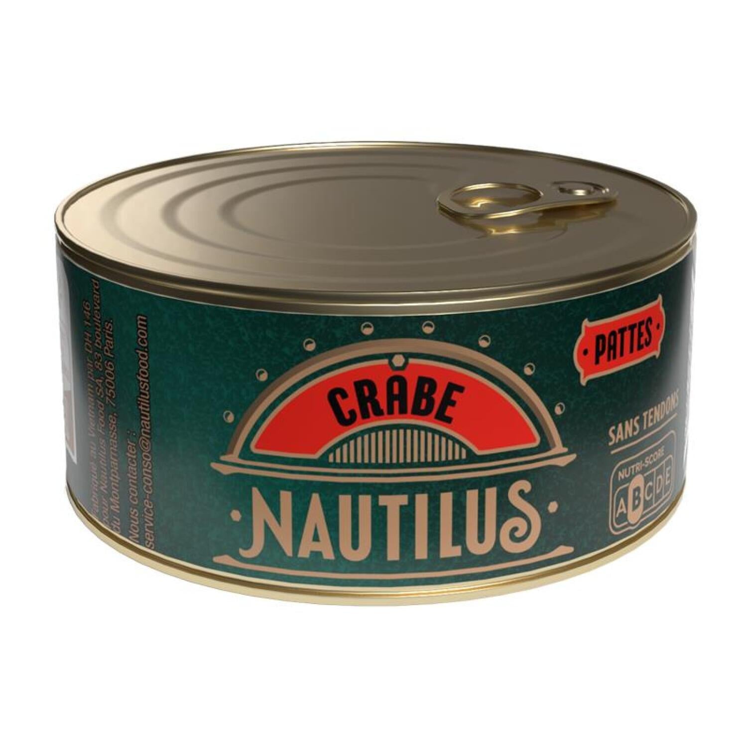 Crab meat and legs 105 g - NAUTILUS