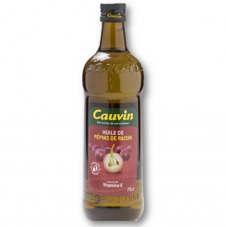 Huile de pépins de raisin 75 cl - CAUVIN