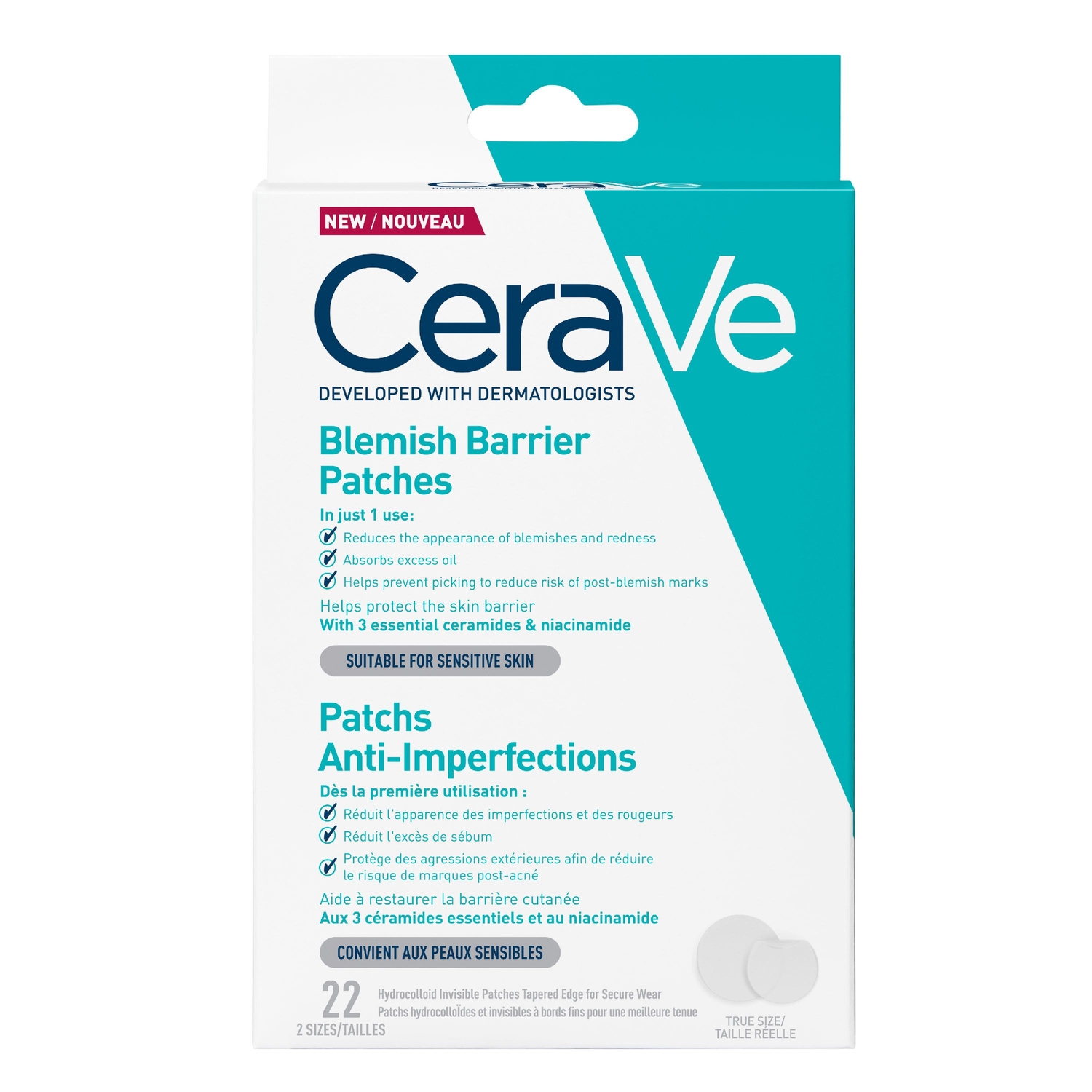 Patchs Anti-imperfections x22 - CERAVE