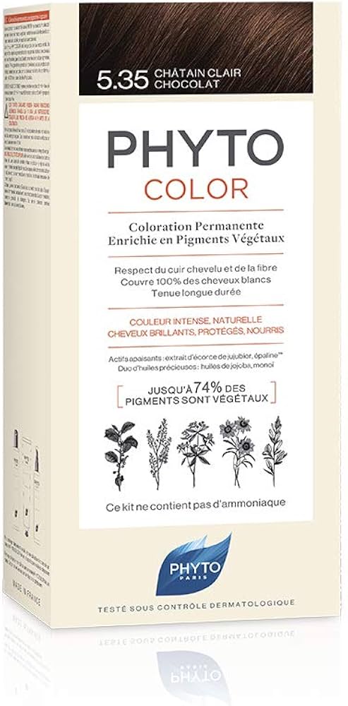 Phyto Couleur Coloration Permanente - Coloration : 5.35 Châtain Clair Chocolat