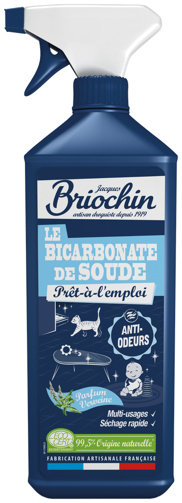 Nettoyant Ménager Multi-Usage Bicarbonate de Soude Verveine 750ml - BRIOCHIN