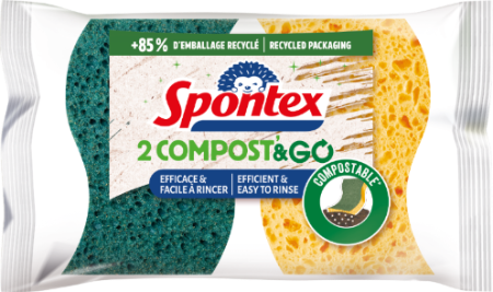2 Eponges Compost Go