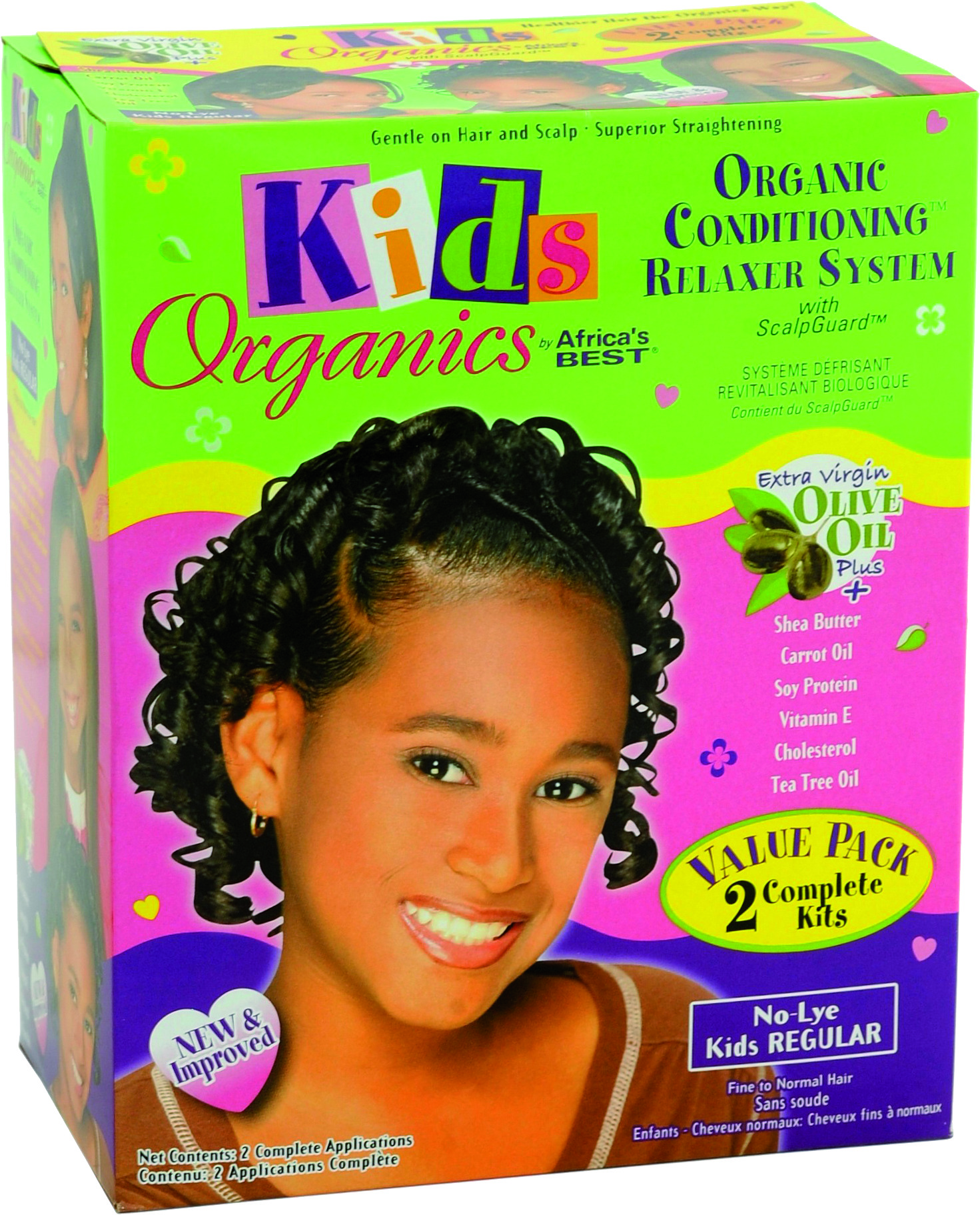 Kit Defrisant Kids Organics Tp 6 X 1 Pcs - AFRICA'S BEST
