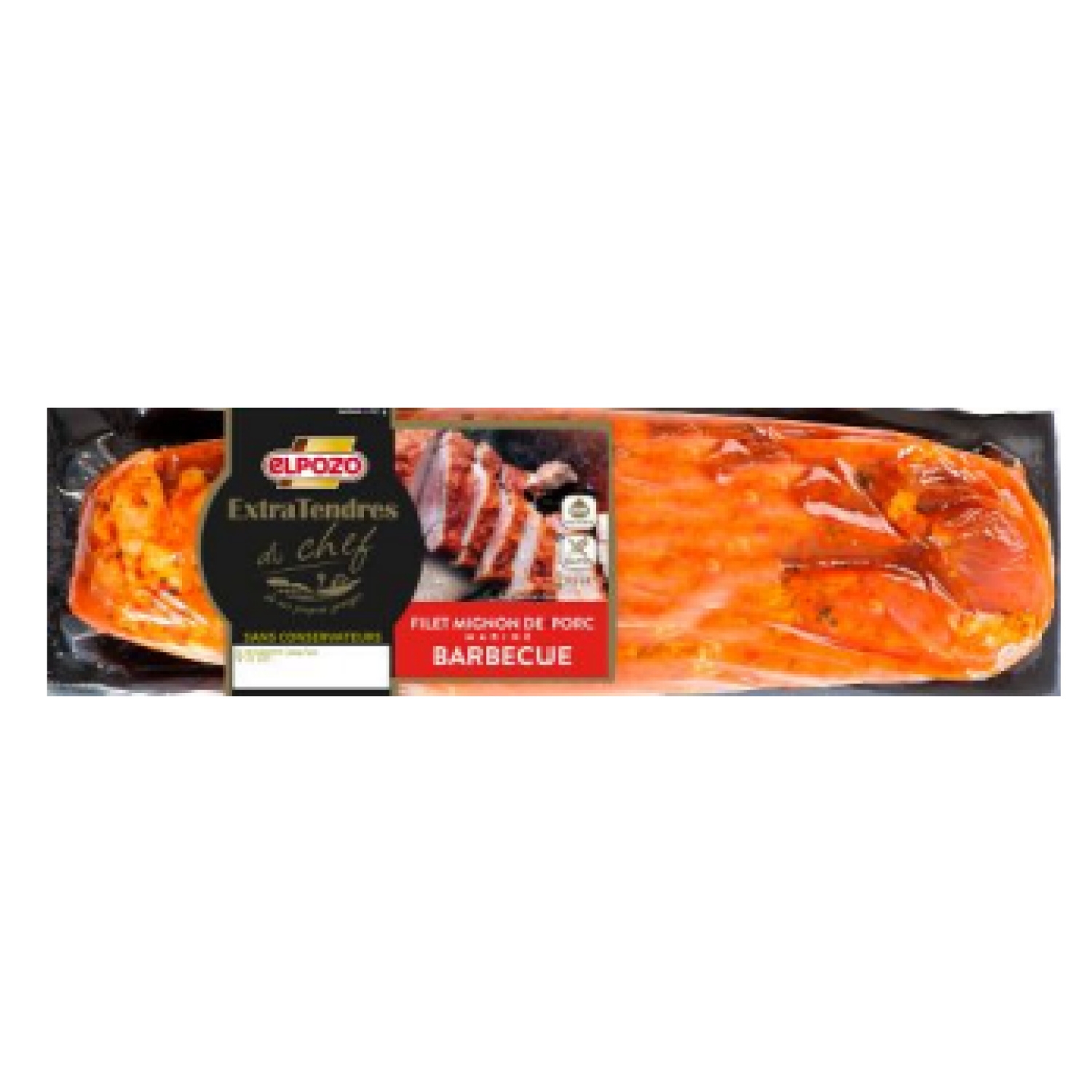 Filet mignon de porc mariné au barbecue, au kilo - EL POZO