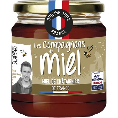 Miel de Châtaignier de France - LES COMPAGNONS DU MIEL