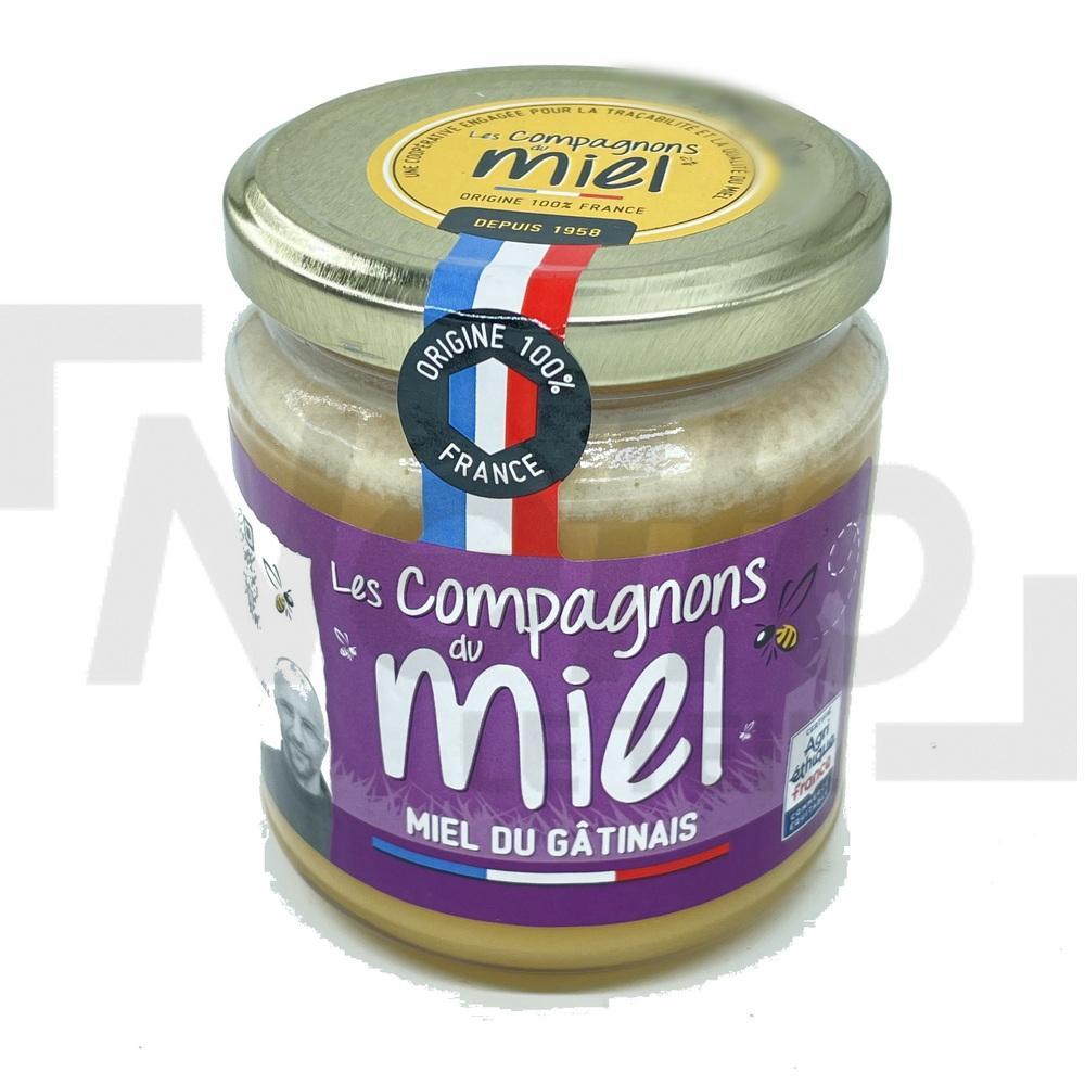 Creamed Honey from the Gâtinais 375 g - LES COMPAGNONS DU MIEL