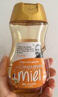 French acacia honey, 250 g squeeze bottle - LES COMPAGNONS DU MIEL