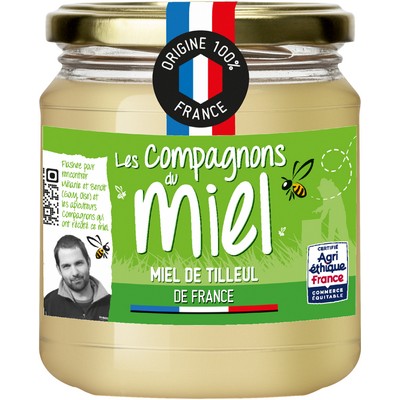 Miel de Tilleul de France Crémeux - LES COMPAGNONS DU MIEL