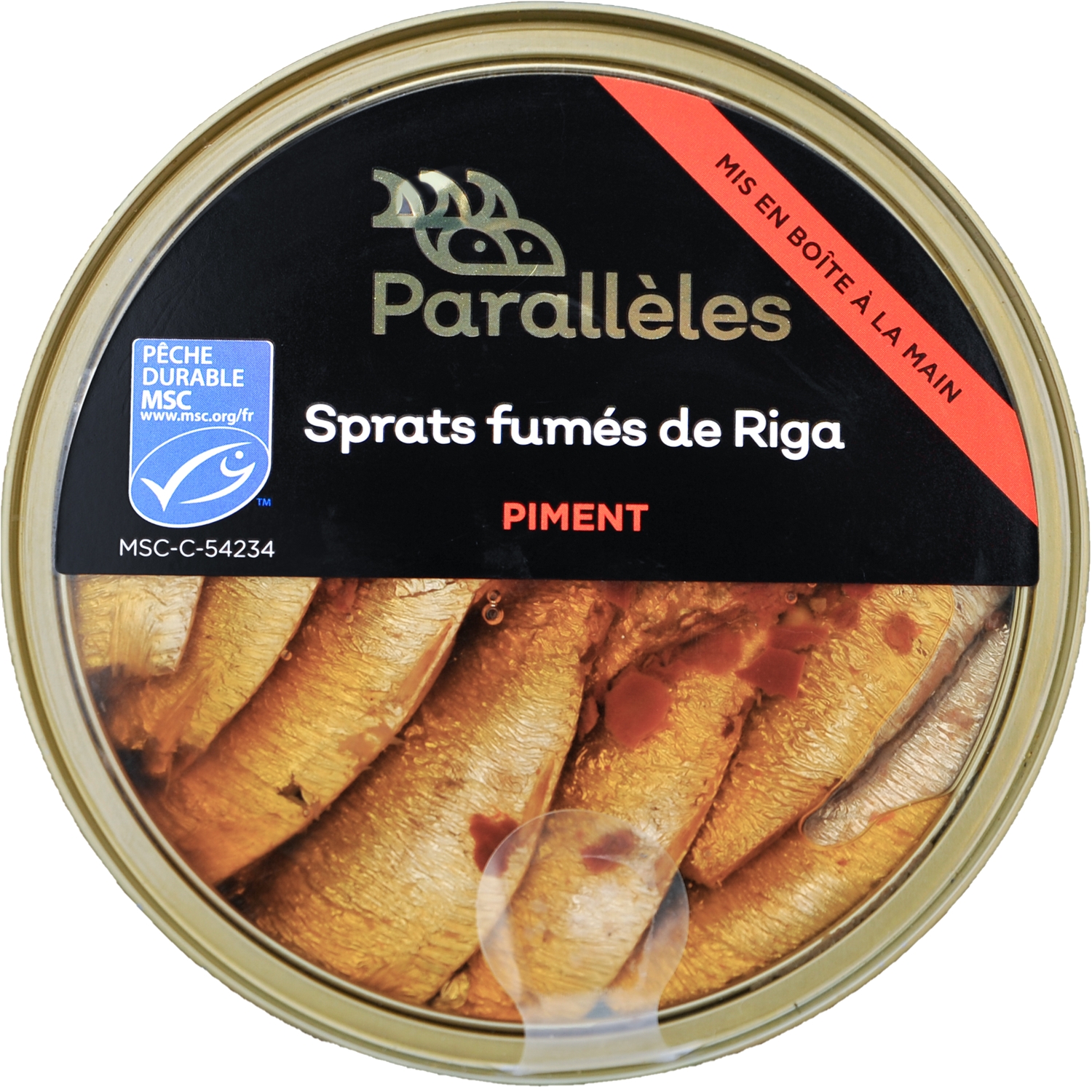 Sprats fumés de Riga au piment - PARALLèLES