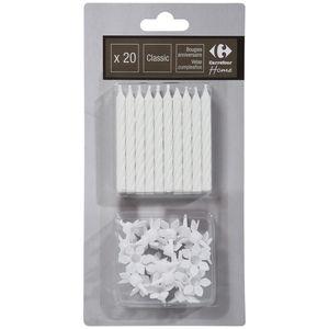 Bougies d'anniversaire x20 - DEVINEAU