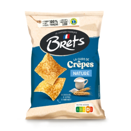 Chips De Crêpes Nature 100g - BRETS