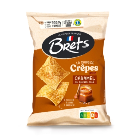 Chips De Crêpes Saveur Caramel Beurre salé 100g -  BRETS