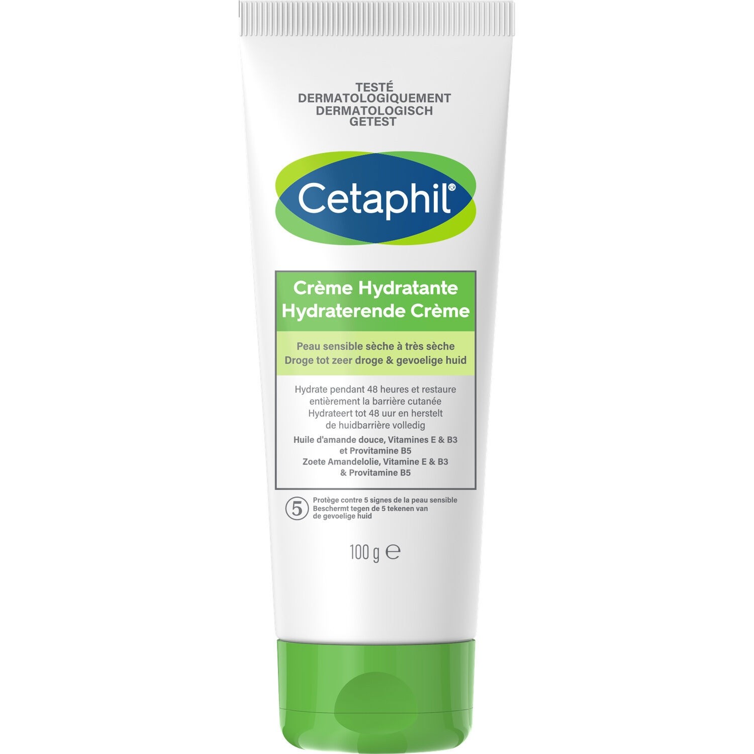 Crème hydratante peaux sèches à très sèches 100 g - CETAPHIL
