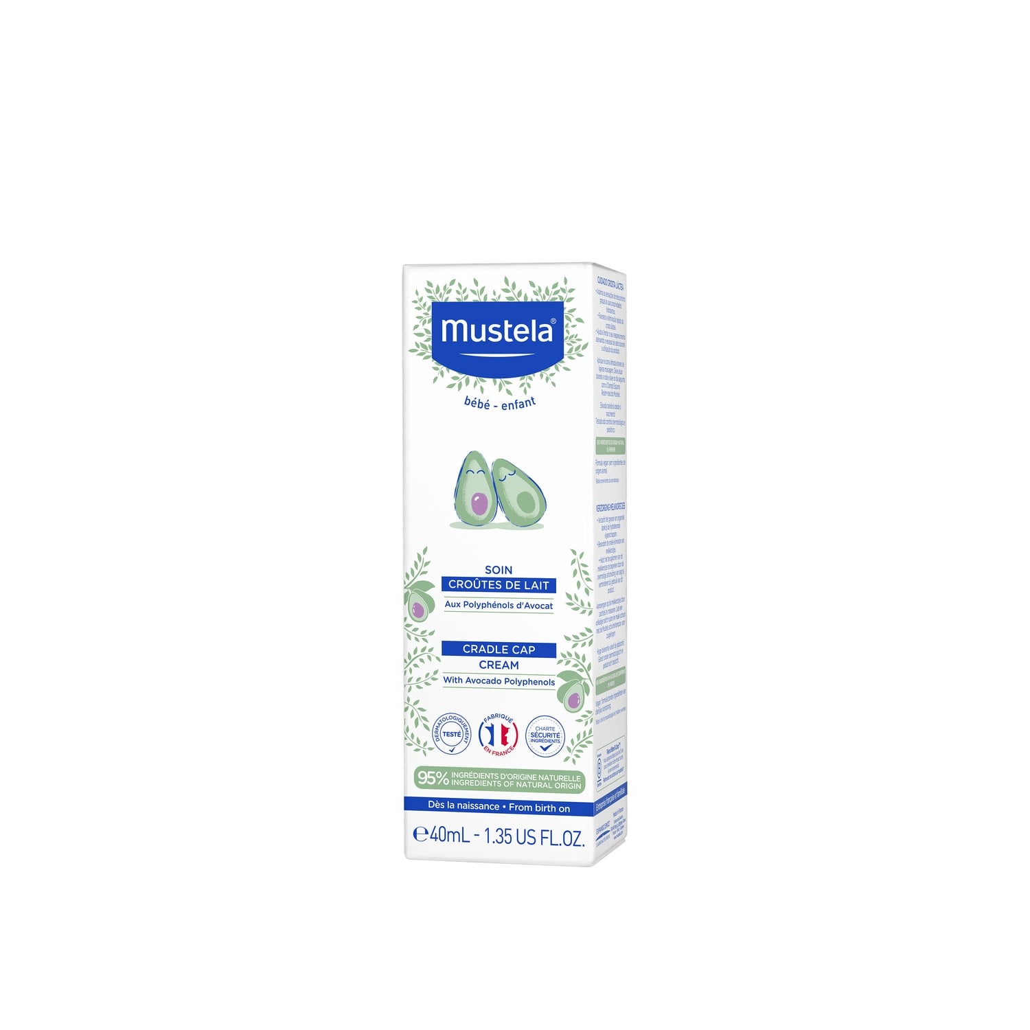 Soin croûtes de lait 40ml - MUSTELA