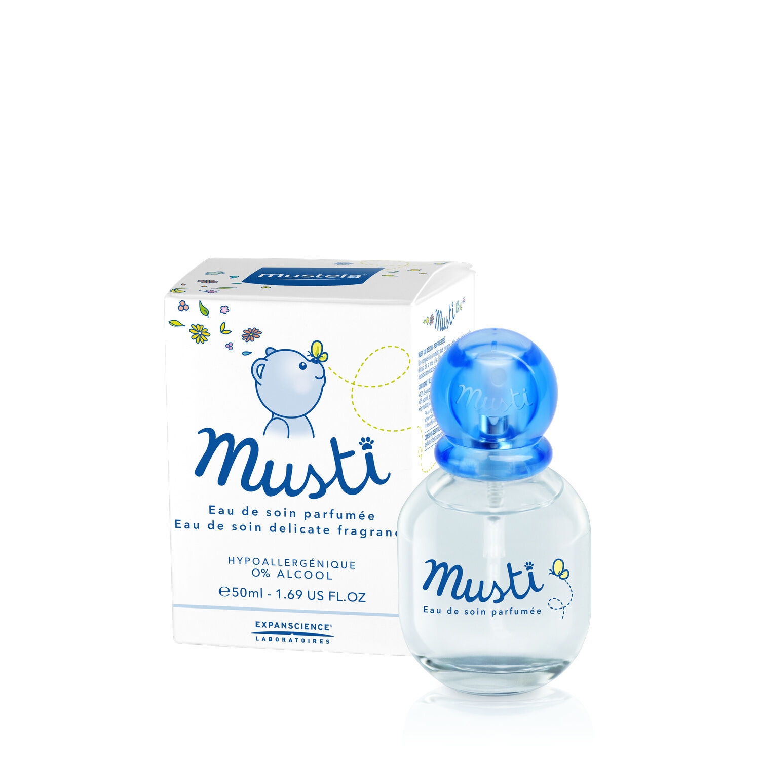 50 ml Musti Parfüm-Pflegewasser - MUSTELA