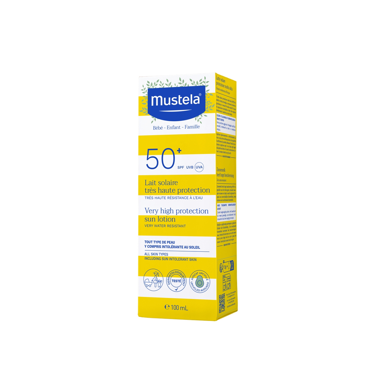 Flüssiges Salz How Pro Spf50 Mu 100 ml - MUSTELA
