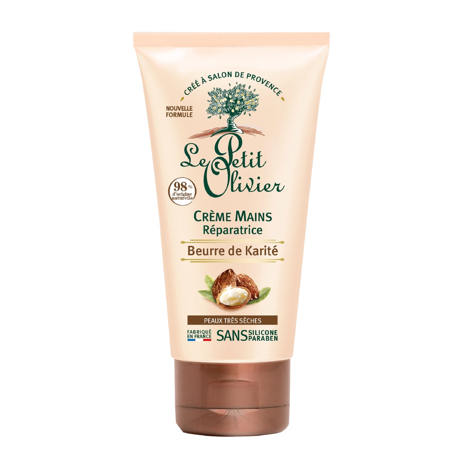 Crème main Réparatrice Soulage Protège au Beurre de Karité 75Ml - LE PETIT OLIVIER