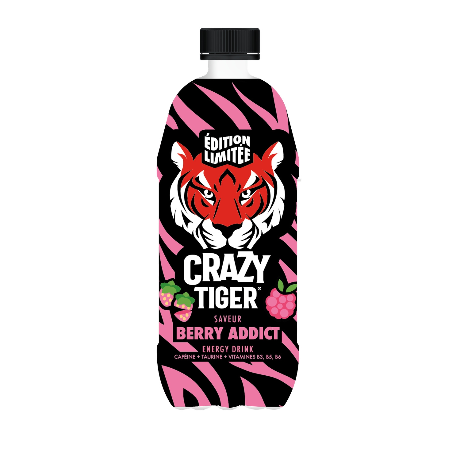 Berry Addict enerji içeceği sınırlı sayıda üretim 1 L - CRAZY TIGER