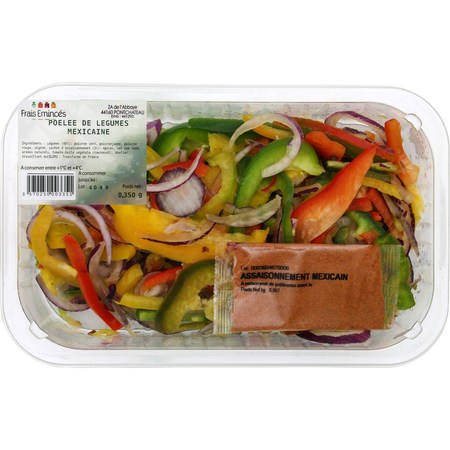 350g Poelee Légumes Mexic Frais Em