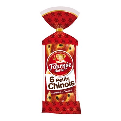Petits chinois aux pépites de chocolat, 6 x 50 g - LA FOURNÉE DORÉE