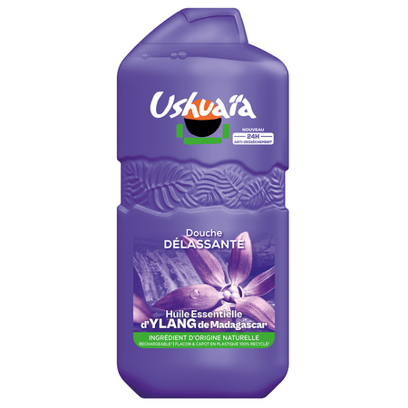 Gel ya Kupumzika ya Oga ya Mafuta ya Ylang kutoka Madagaska 280ml - USHUAIA