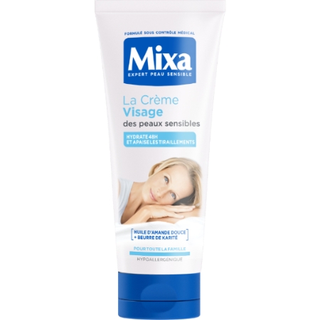Crème visage des peaux sensibles 100ml - MIXA