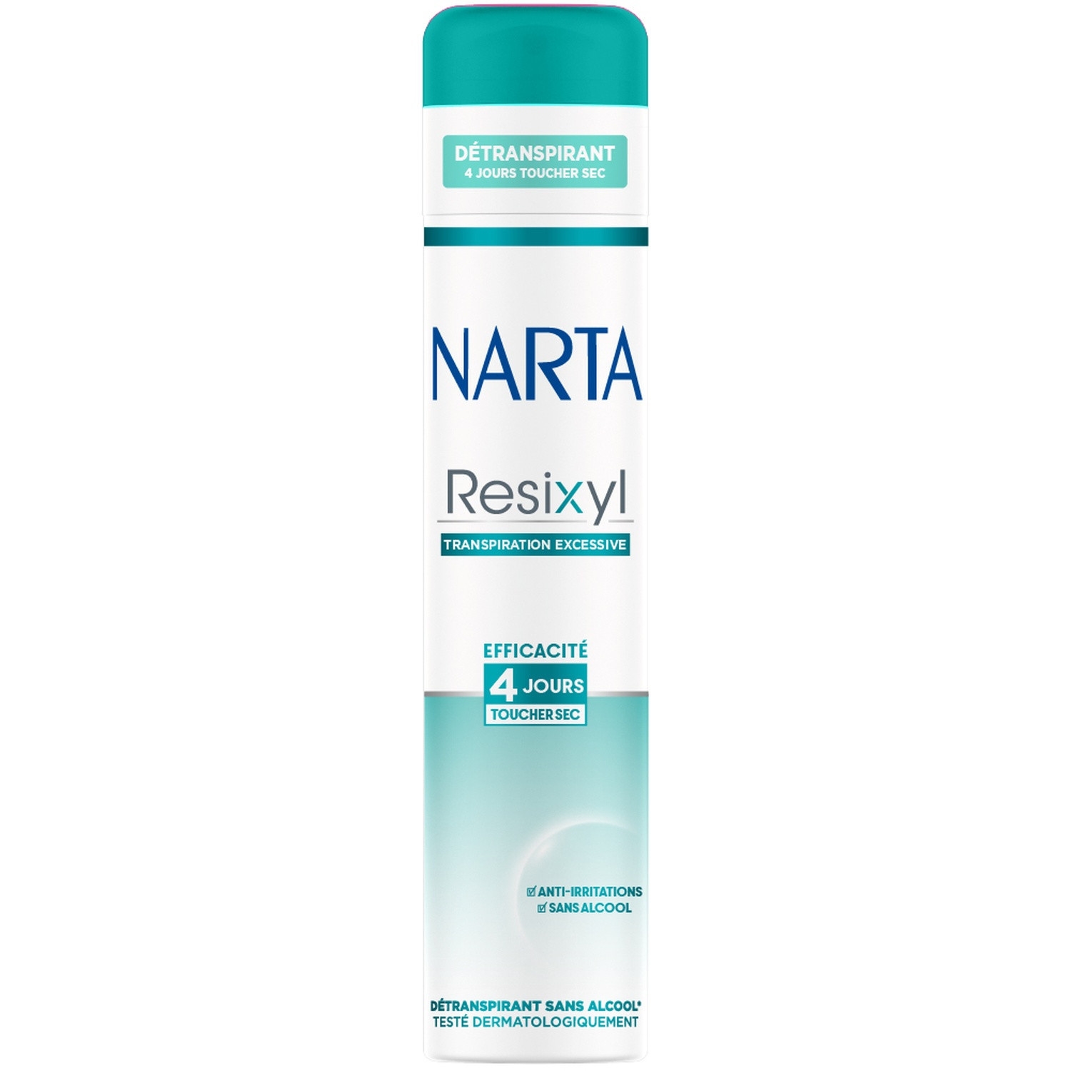 Détranspirant Resixyl transpiration excessive, aérosol 200 ml - NARTA