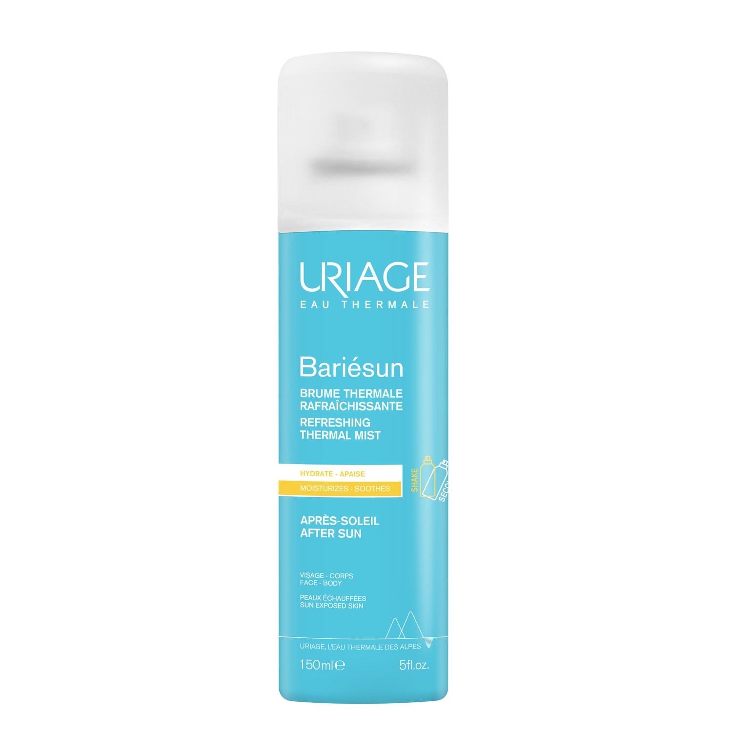Bariésun Brume thermale rafraichissante 150ml - URIAGE