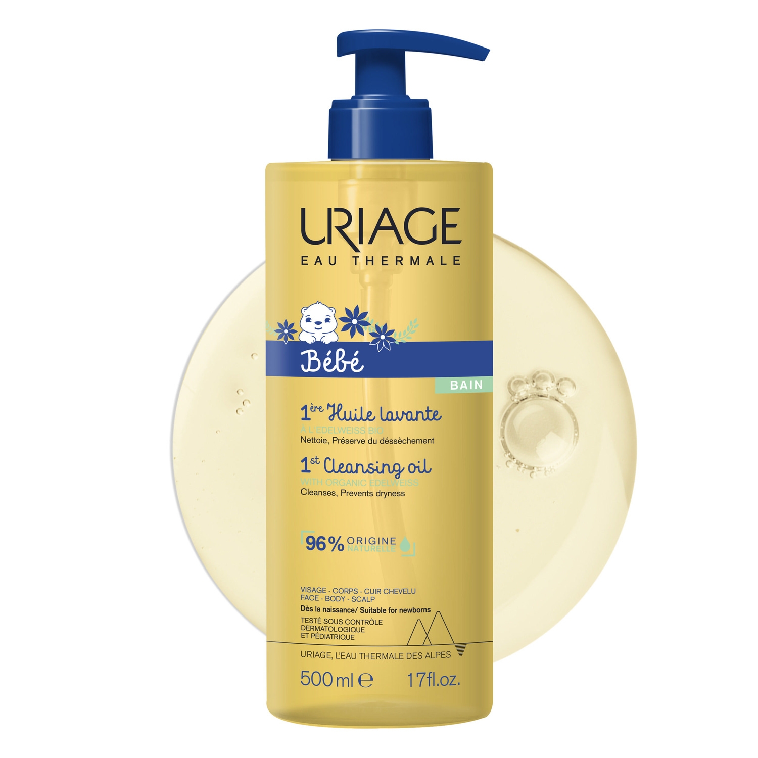 Bebe 1ere Huile Lavante 500ml