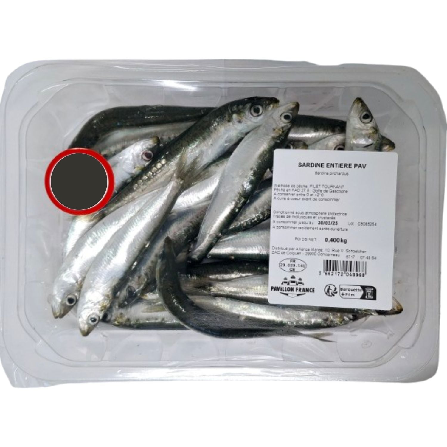 Ganze Sardinen, Schale 400 g