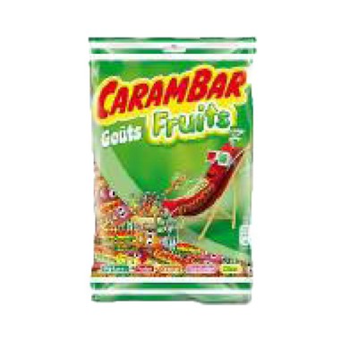 Конфеты CARAMBAR со вкусом фруктов 130 g - CARAMBAR