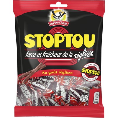 Конфеты Stoptou со вкусом лакрицы 165 g - LA PIE QUI CHANTE