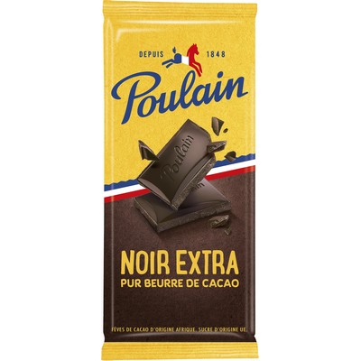Zartbitterschokolade extra 100 g - POULAIN