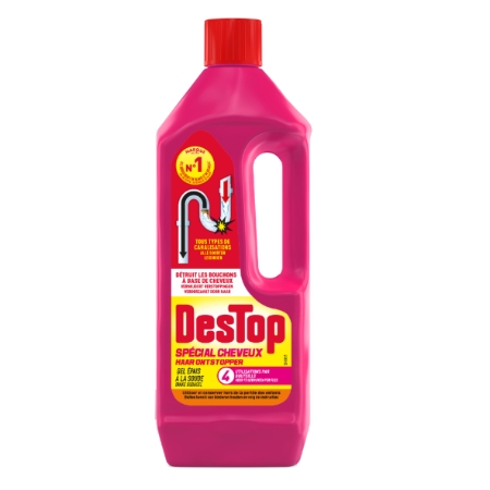 1l Gel Debouche Cheveux Destop